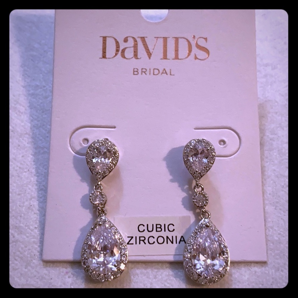 Elegant Cubic Zirconia Earrings